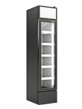 Sanden Intercool ICG-165FAW Ψυγείο Αναψυκτικών 160lt Μονόπορτο Υ188xΠ39xΒ46cm Black