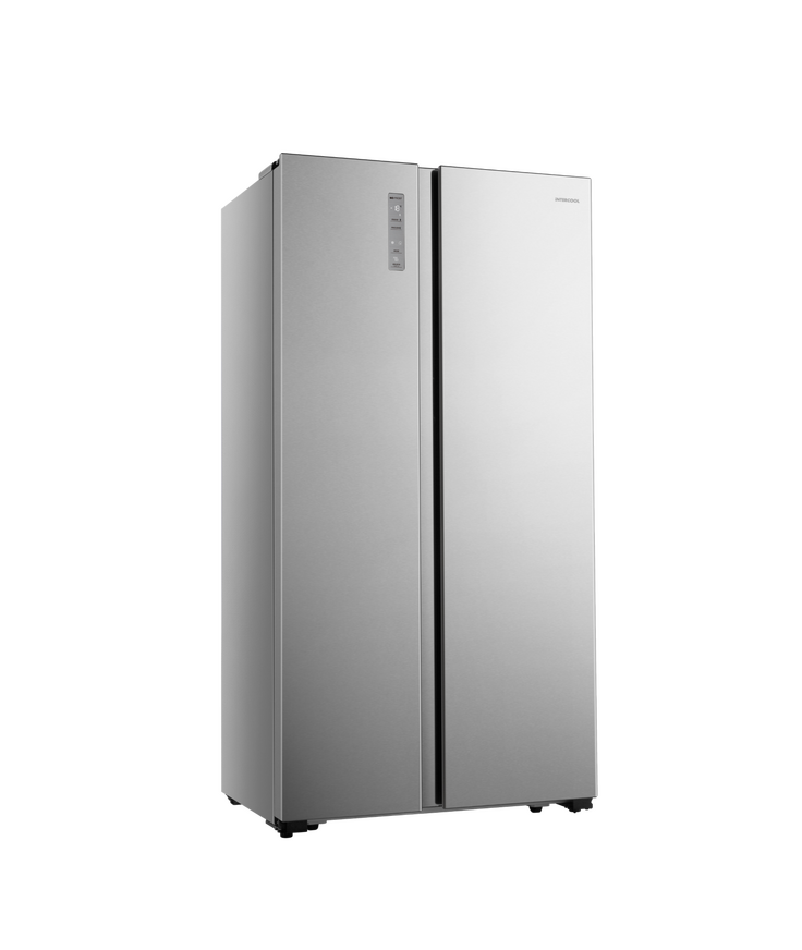 Intercool SDFC-500X/SS Ψυγείο Ντουλάπα 519lt Total NoFrost Υ178.6xΠ91xΒ64.6εκ. Inox