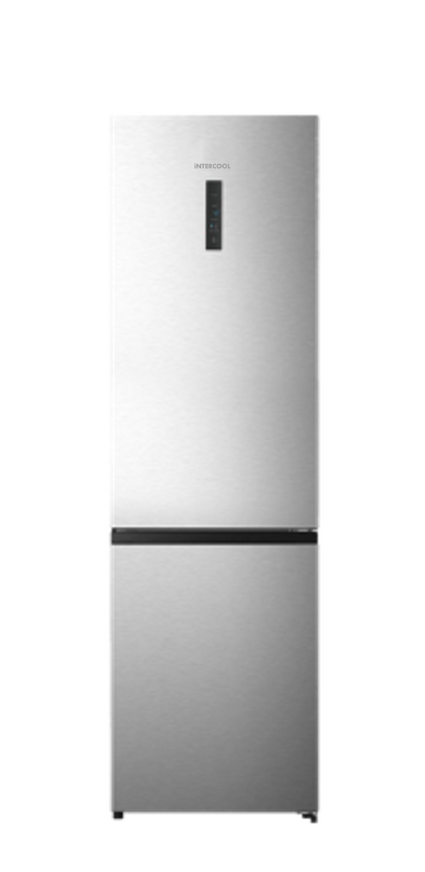 Intercool SDFC-300X/BM Ψυγειοκαταψύκτης 336lt Total NoFrost Υ200.4xΠ60xΒ63.5εκ. Inox