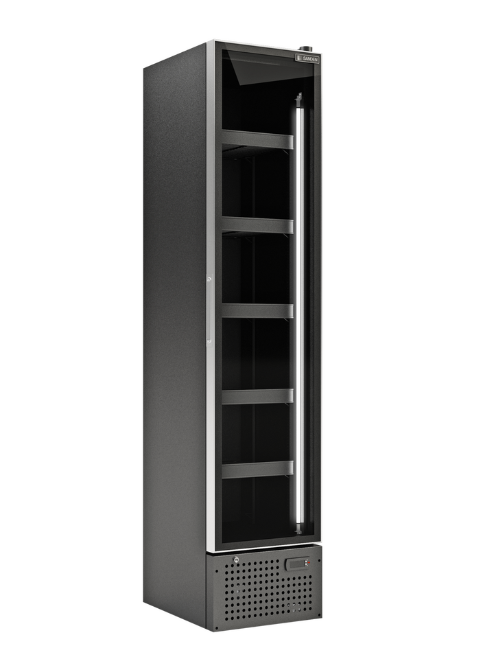 Sanden Intercool ICG-165FL Ψυγείο Αναψυκτικών 160lt Μονόπορτο Υ188xΠ39xΒ46cm