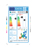 Sendo Cronus 3 SND-24CRS3 Κλιματιστικό Inverter 24000 BTU A++/A+++ R32 με Ιονιστή και WiFi