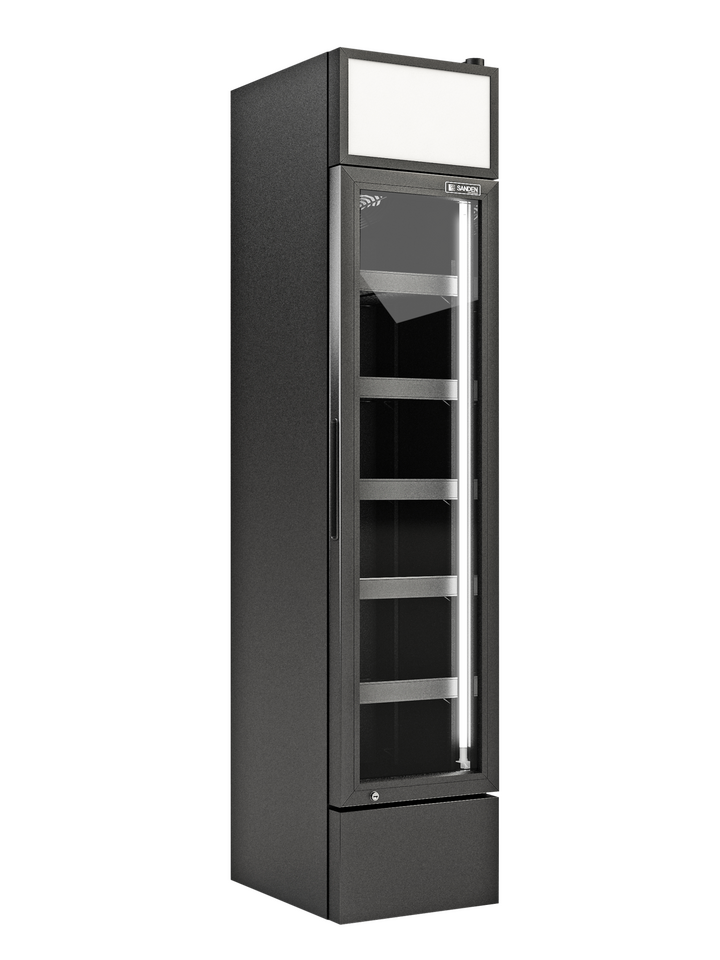 Sanden Intercool ICG-165FAB Ψυγείο Αναψυκτικών 160lt Μονόπορτο Υ188xΠ39xΒ46cm