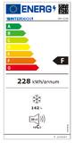 Intercool Καταψύκτης Μπαούλο 142lt SFH-0150 Π62.5 x Β55.9 x Υ85.4 cm