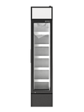 Sanden Intercool ICG-165FAW Ψυγείο Αναψυκτικών 160lt Μονόπορτο Υ188xΠ39xΒ46cm Black