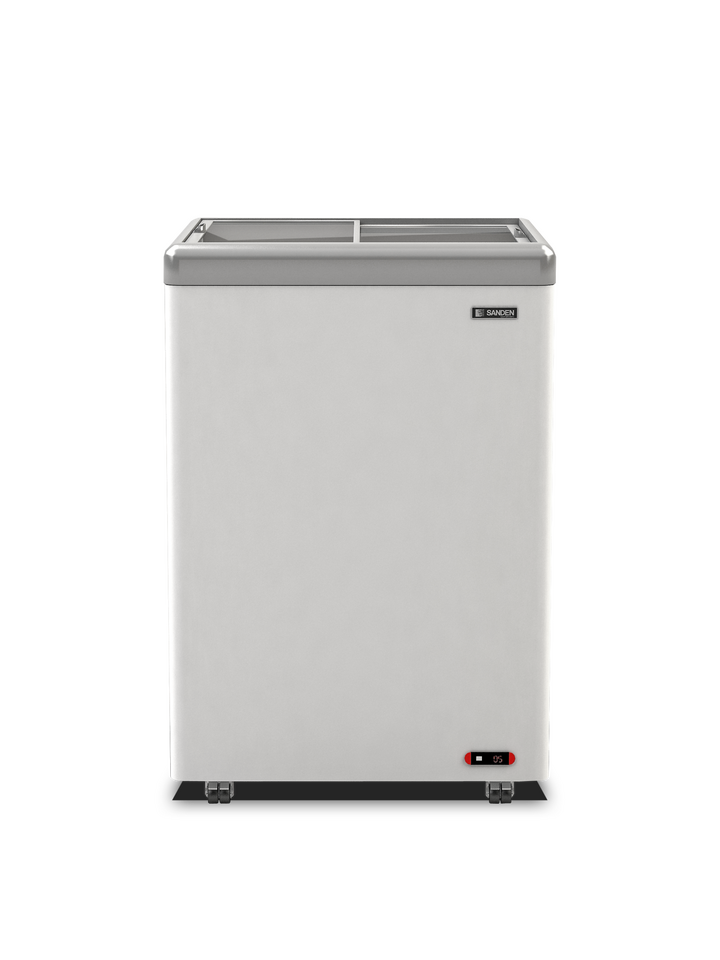 SandenIntercool Καταψύκτης Με Τζάμι 100lts