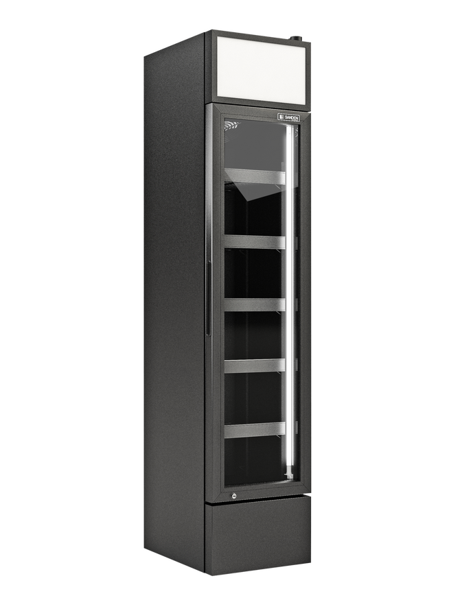 Sanden Intercool ICG-165FAB Ψυγείο Αναψυκτικών 160lt Μονόπορτο Υ188xΠ39xΒ46cm