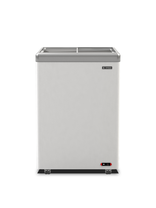 SandenIntercool Καταψύκτης Με Τζάμι 100lts